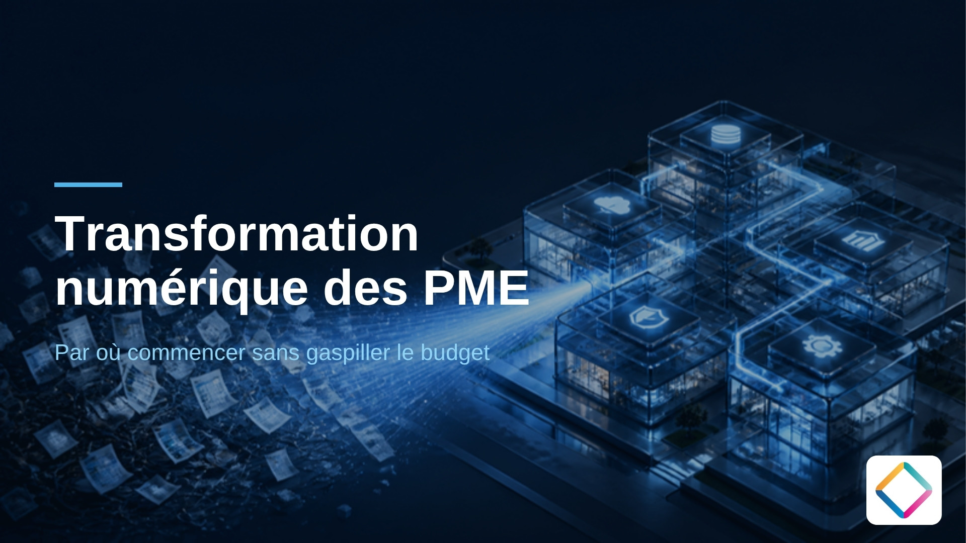 Couverture : Transformation numérique des PME – par où commencer sans gaspiller le budget