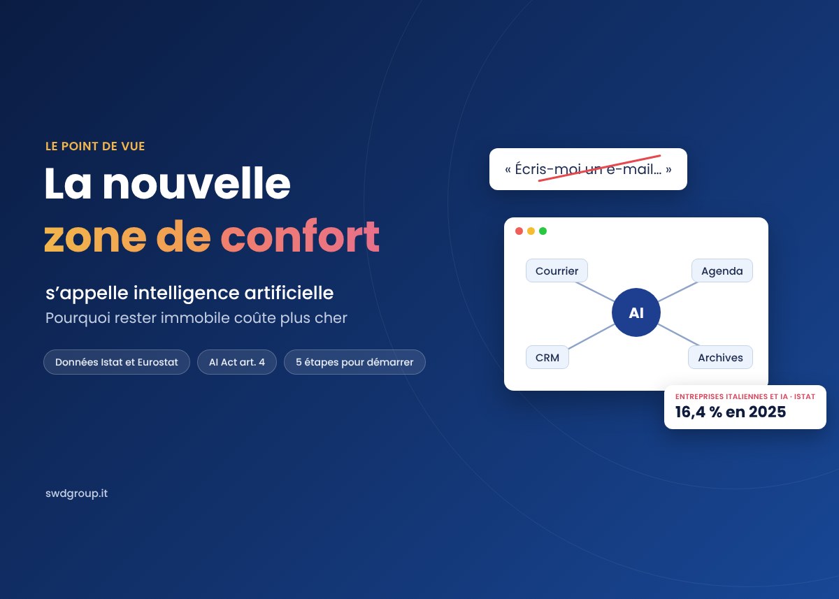 La nouvelle zone de confort s’appelle intelligence artificielle